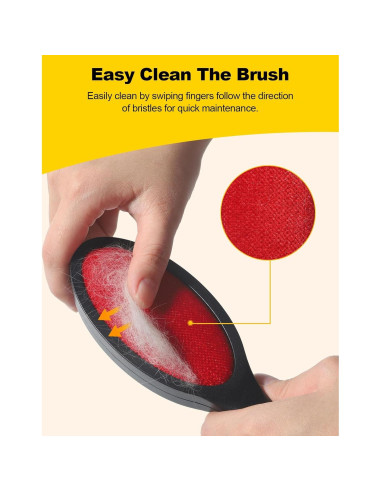 Cepillo para Pelusa Feeke Rojo Reutilizable 2 Unidades