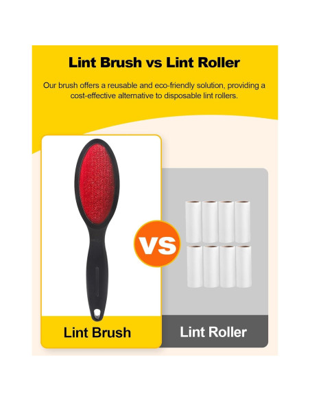 Cepillo para Pelusa Feeke Rojo Reutilizable 2 Unidades