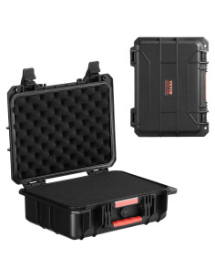 Caja Dura Impermeable VEVOR 40x32x16.6 cm con Espuma