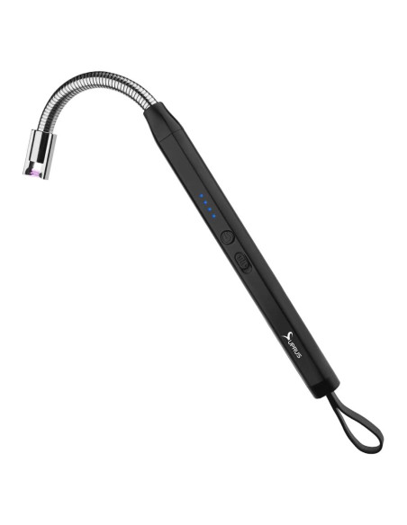 Encendedor Eléctrico SUPRUS Recargable USB Cuello Flexible 360