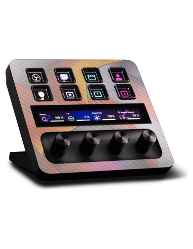 Carcasa de Fibra de Carbono MightySkins para Elgato Stream Deck +