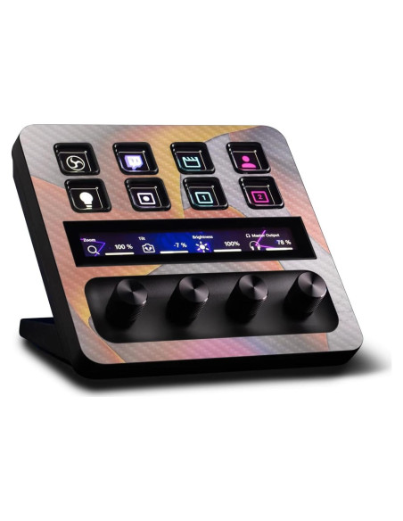 Carcasa de Fibra de Carbono MightySkins para Elgato Stream Deck +