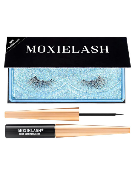 Pestañas Magnéticas MoxieLash Baby con Delineador y Kit