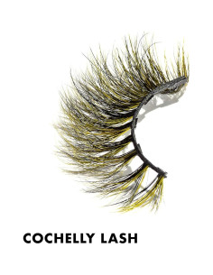 Pestañas Magnéticas MoxieLash Cochelly Amarillo y Negro 5 Imanes 2