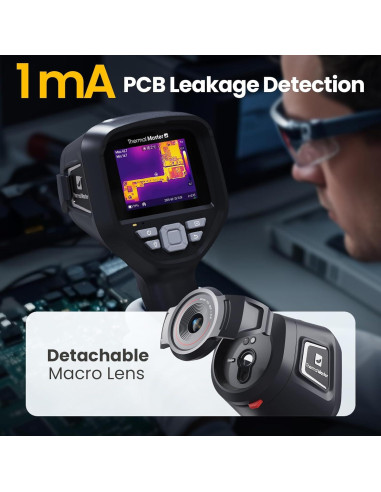 Cámara Térmica Thor 001, 512x384, 2MP, -20C a 550C