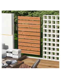 Pantalla de Privacidad de Madera Cedro 1 Panel 1.82 m x 0.98 m