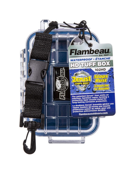 Caja de Almacenamiento Flambeau HD TUFF 102HD X-pequeño Azul