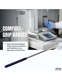 Cuchara plana de acero inoxidable IMED SCIENTIFIC 15.24 cm 2