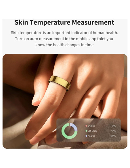 Anillo de Fitness DREAM SPORT DSR09-B, Monitor de Salud 5ATM