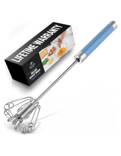 Batidor de Huevo Push Zulay Kitchen Acero Inoxidable 190g