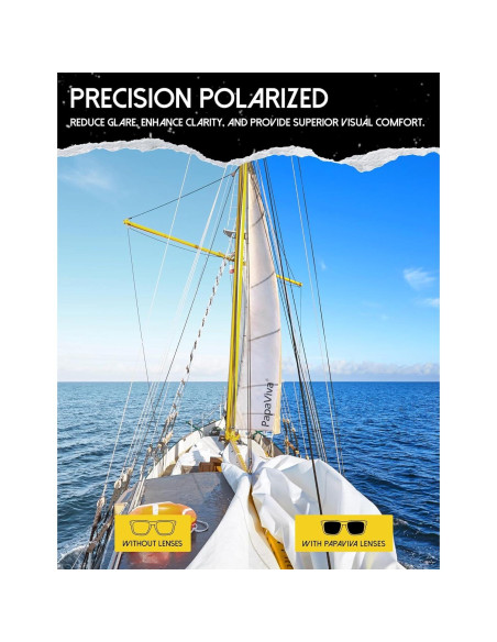 Lentes de Reemplazo PapaViva para Gafas Oakley Siphon OO9429 64mm