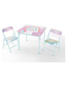 Conjunto de Mesa y Sillas Caticorn Heritage Kids 3 Piezas