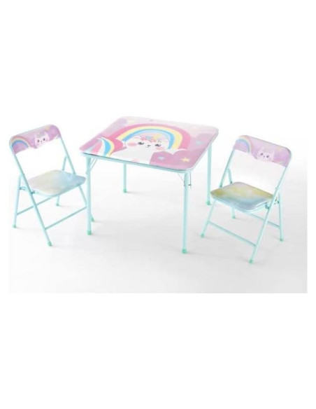 Conjunto de Mesa y Sillas Caticorn Heritage Kids 3 Piezas