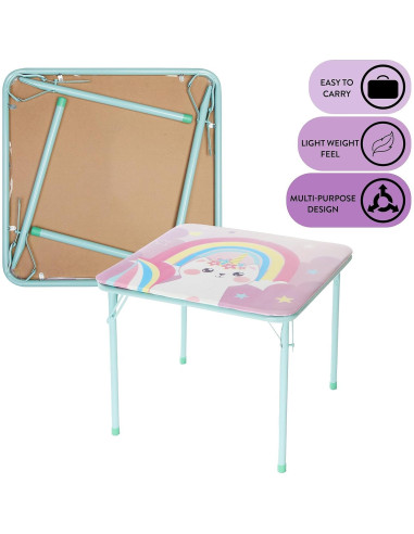 Conjunto de Mesa y Sillas Caticorn Heritage Kids 3 Piezas