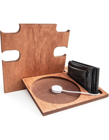 Estación de Acoplamiento para Teléfono Gretaoto Madera Cereza