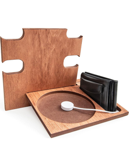 Estación de Acoplamiento para Teléfono Gretaoto Madera Cereza