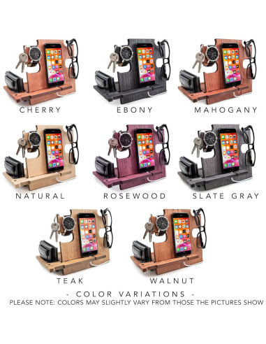 Estación de Acoplamiento para Teléfono Gretaoto Madera Cereza