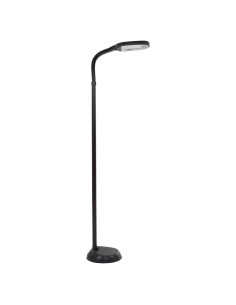 Lámpara de Pie Bedford Home - Luz Natural 6400K Ajustable Negro