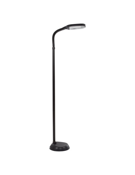 Lámpara de Pie Bedford Home - Luz Natural 6400K Ajustable Negro
