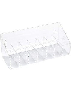 Dispensador de Etiquetas Acrílico Restaurantware RW Smart 7 Ranuras 2