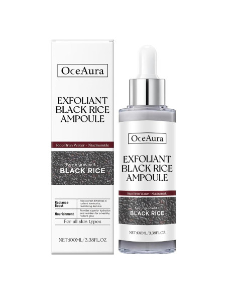 Ampoule Exfoliante Suave Axnzp 100 ml Arroz Negro y Blanco