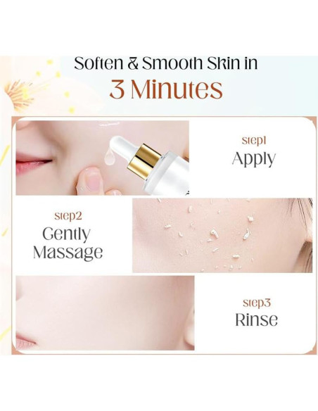 Ampoule Exfoliante Suave Axnzp 100 ml Arroz Negro y Blanco