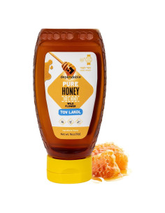 Miel Cruda 100% Pura Comida Confiable 450g de Flores Silvestres