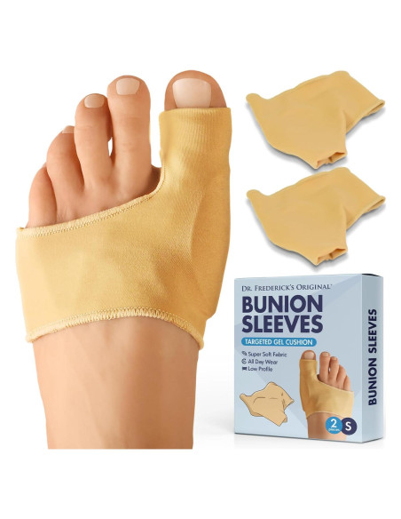 Mangas para Juanetes Dr. Frederick - 2 Unidades - Pequeño 36-37.5