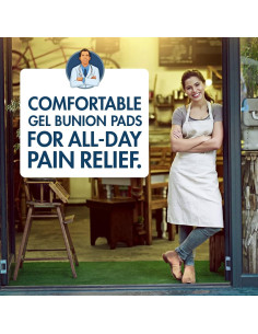 Mangas para Juanetes Dr. Frederick - 2 Unidades - Pequeño 36-37.5 2