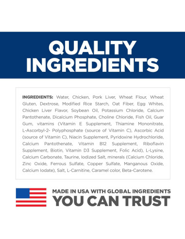 Comida Húmeda para Gatos Adultos Hill's 7+ Estofado de Pollo 79.4g