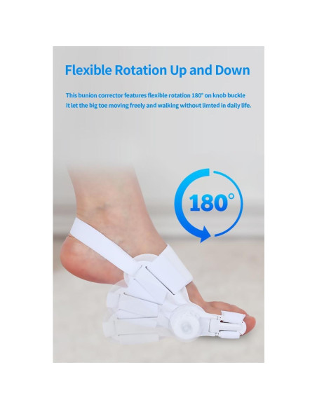 Corrector de Juanetes Ajustable XREKNOi Modelo 02 para Alivio