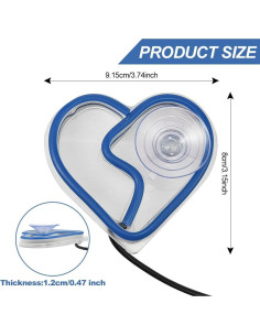 Luz LED Ambiental para Auto Blueshyhall, Triangular Azul 2