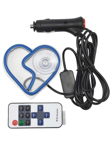 Luz LED Ambiental para Auto Blueshyhall, Triangular Azul