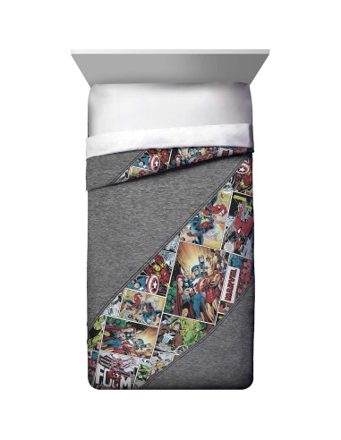 Conforter Reversible Jay Franco Marvel Comics Twin Microfibra