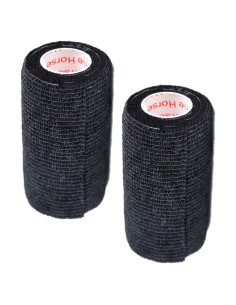 Cinta Vendaje Cohesivo Autoadhesivo Prairie Horse Supply 2 Rollos 7.62 cm