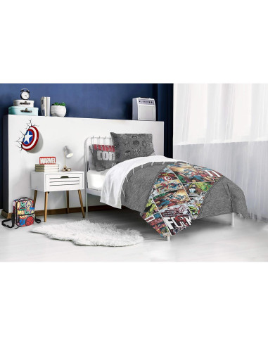 Conforter Reversible Jay Franco Marvel Comics Twin Microfibra