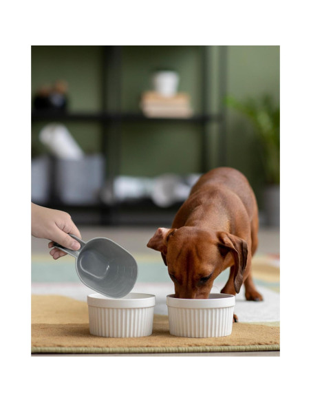 Juego de 3 cucharas medidoras para comida de mascotas DDMOMMY