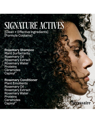 Nécessaire Champú y Acondicionador Romero 250 ml Duo Fortalecedor