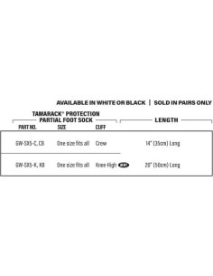 Calcetines de Protección Tamarack GlideWear para Amputados - Negro 2