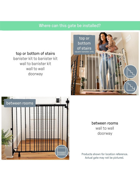 Puerta de Seguridad para Bebés y Mascotas Summer, 79-117 cm