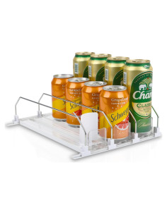Dispensador de Latas BEHANT 3 Filas Automático Blanco 30.99 cm