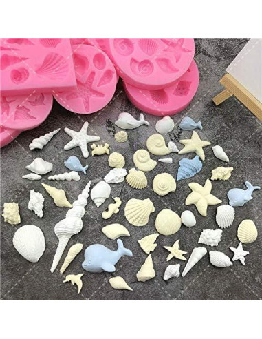 Molde de Silicona Ancla de Vela TUKE 7.1x6.1cm Decoración