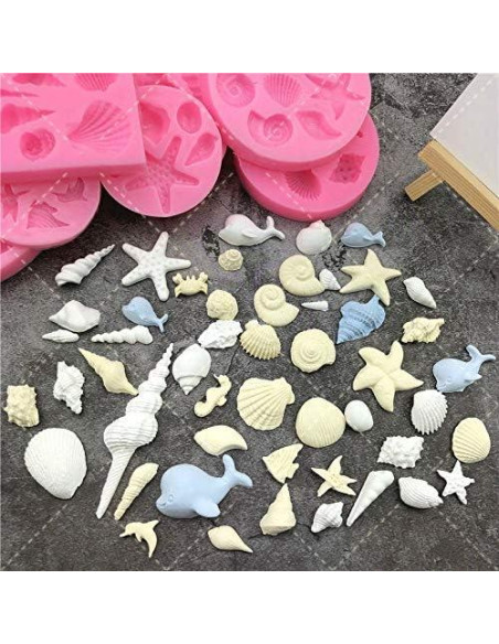 Molde de Silicona Ancla de Vela TUKE 7.1x6.1cm Decoración