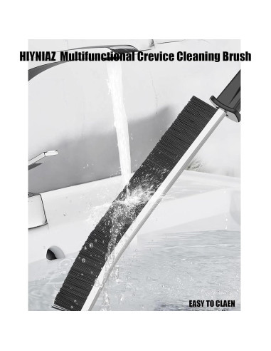 Juego de 3 Cepillos de Limpieza de Grietas Hiyniaz - Cerdas Duras