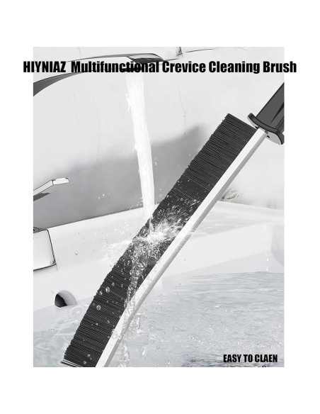 Juego de 3 Cepillos de Limpieza de Grietas Hiyniaz - Cerdas Duras