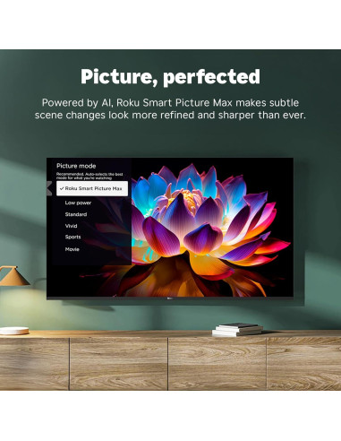 Roku Smart TV 55" QLED 4K Mini-LED con Dolby Vision