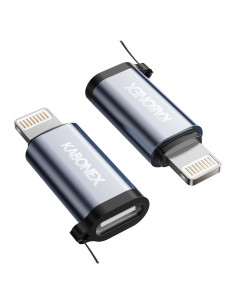 Adaptador USB C a Lightning Kabonex 36W Carga Rápida - 2 Piezas