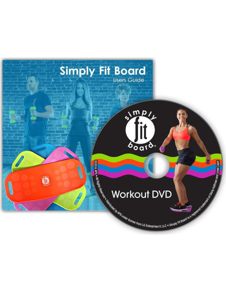 Tabla de Equilibrio Simply Fit Verde - Ejercicio Abdominales y Piernas