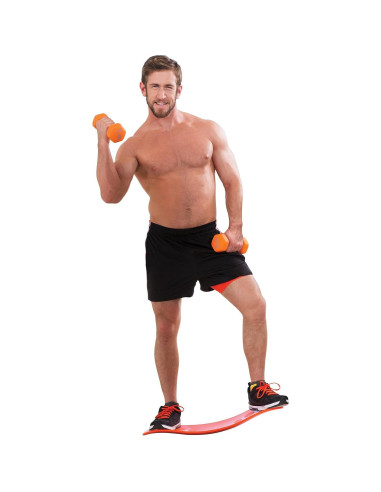 Tabla de Equilibrio Simply Fit Verde - Ejercicio Abdominales y Piernas