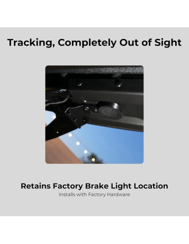 Soporte Oculto para Etiqueta GPS de Bicicleta Weissach - Plástico Duradero